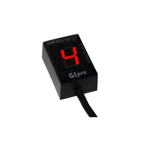 HealTech GiPro Wyświetlacz biegów DS-Series GPDT-K04 Czerwony